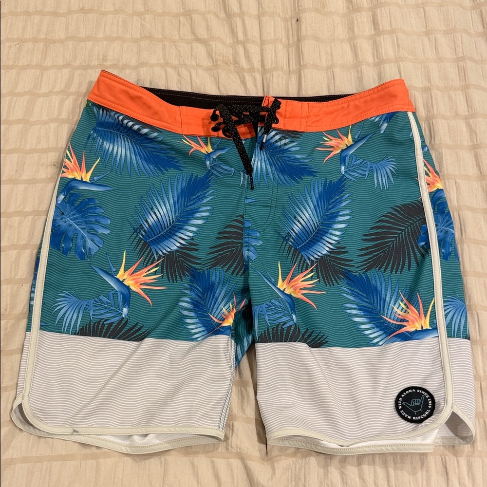 Tropical Men's Swim Shorts